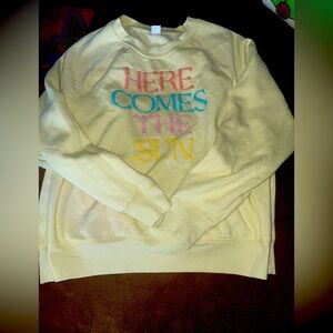 Old navy yellow sweatshirt medium like new​​